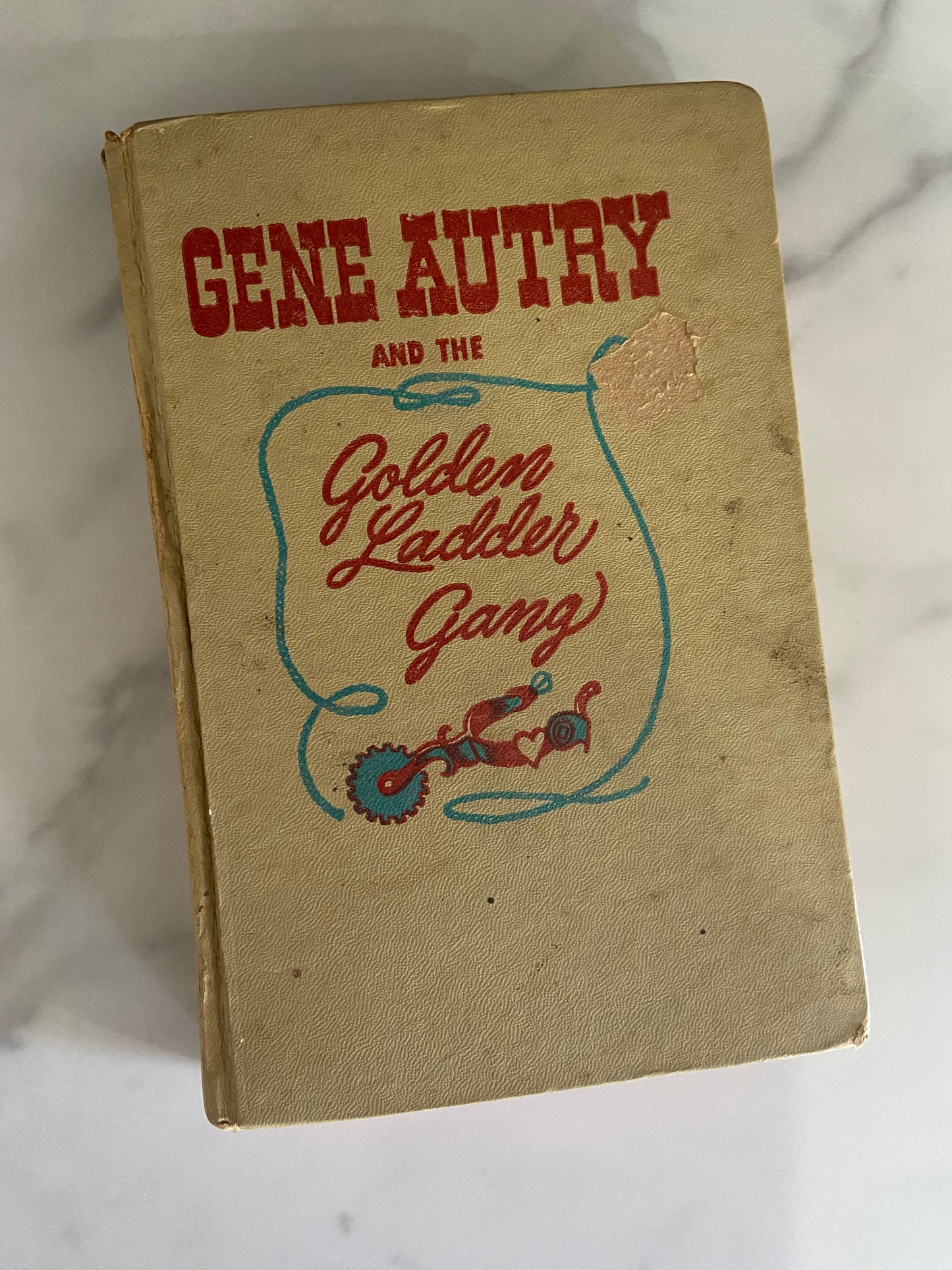 #1222 LW Vintage Gene Autry Book