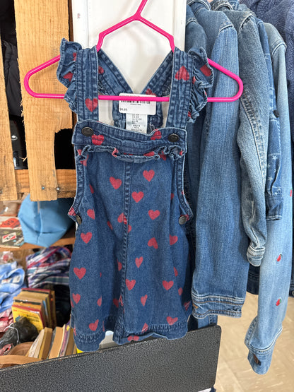 #032925 Heart Dress Size 18M