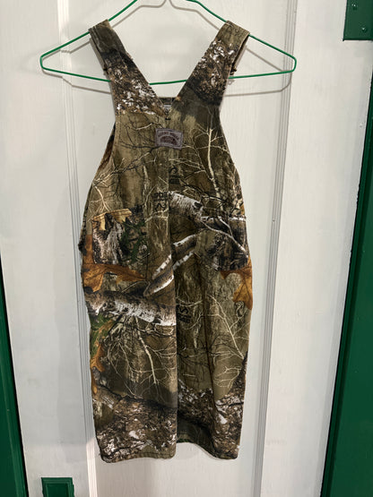 #020625 Round House Camo Overalls size 3t