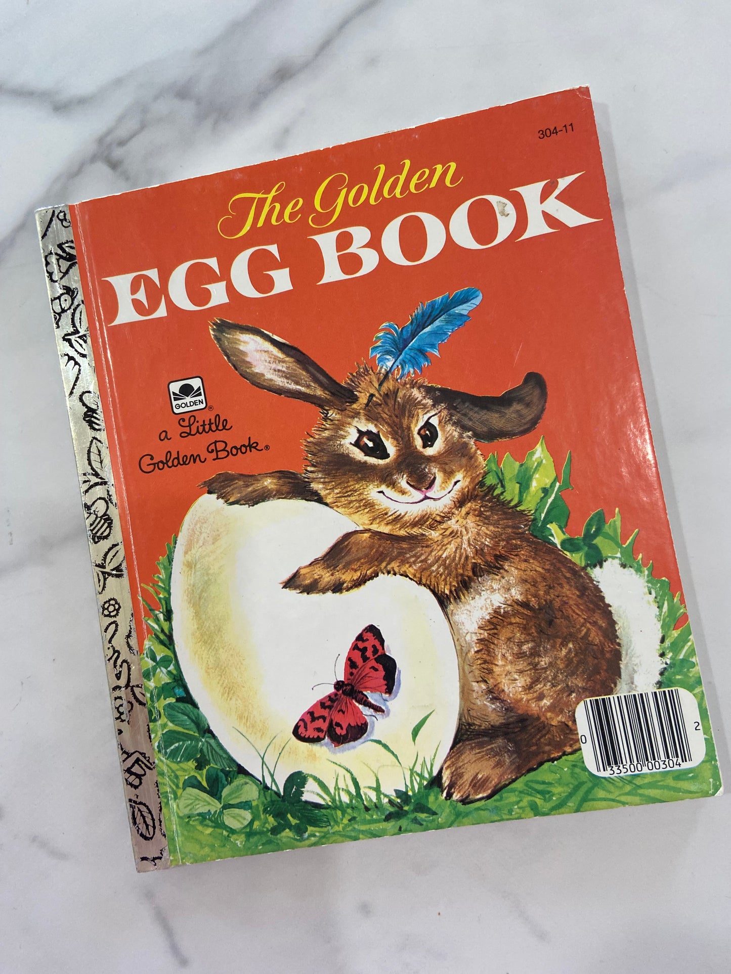 #1025 LW Golden Egg Book