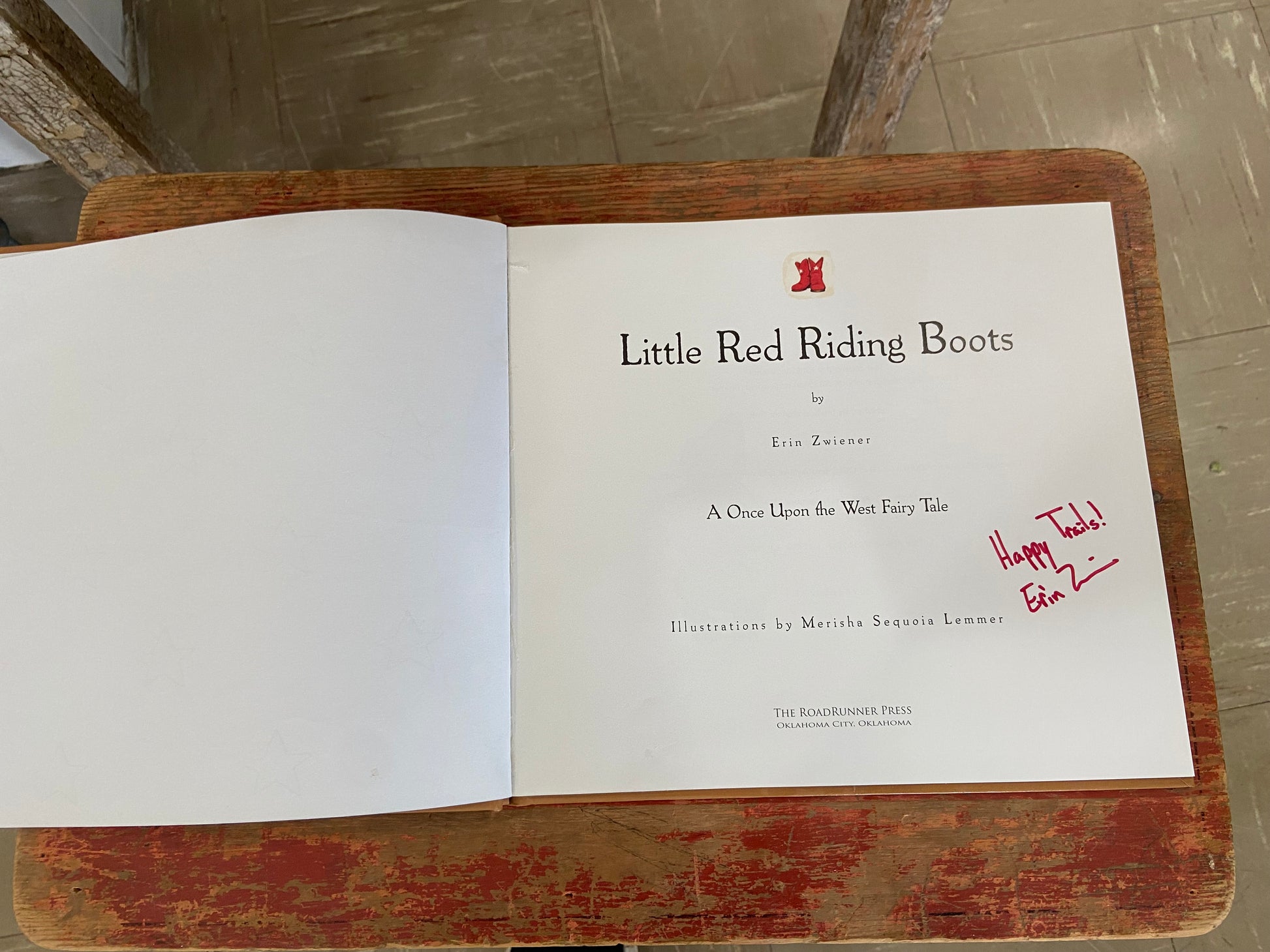 #041824 LW Little Red Riding Boots Book