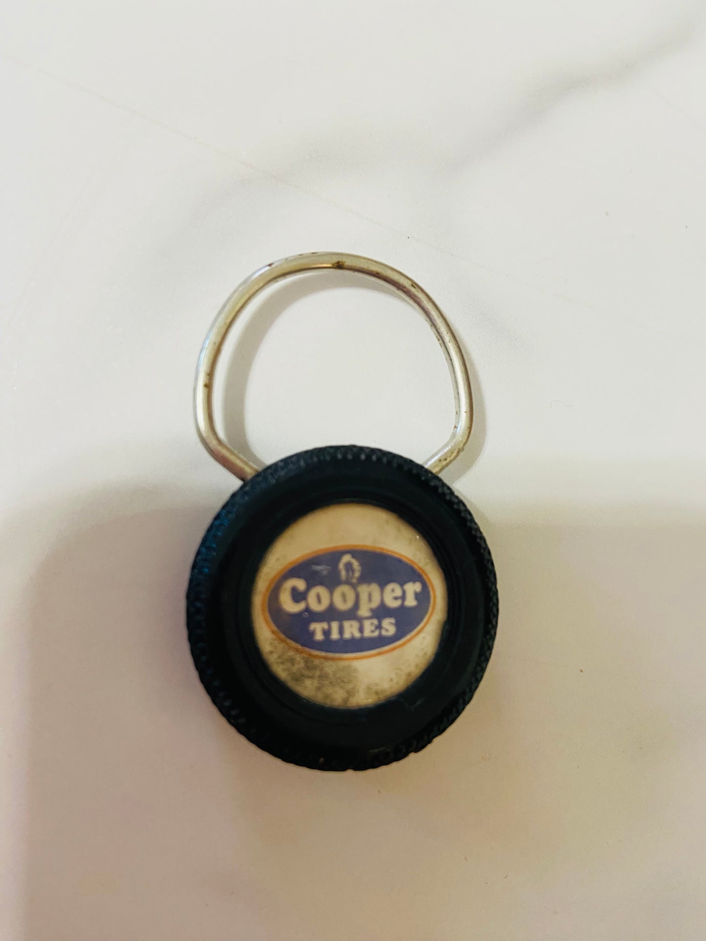 #032424 Vintage Cooper Tires Keychain