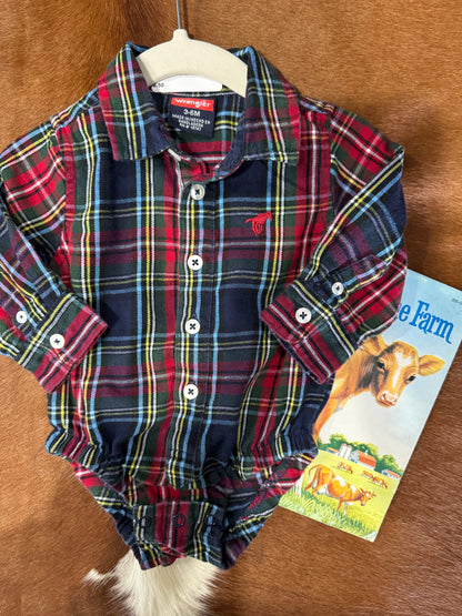 #112024 LW Wrangler Onesie Size 3/6 M