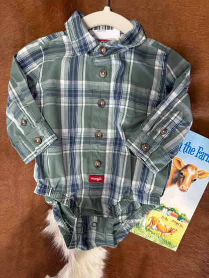 #112024 LW Wrangler Onesie Size 6M
