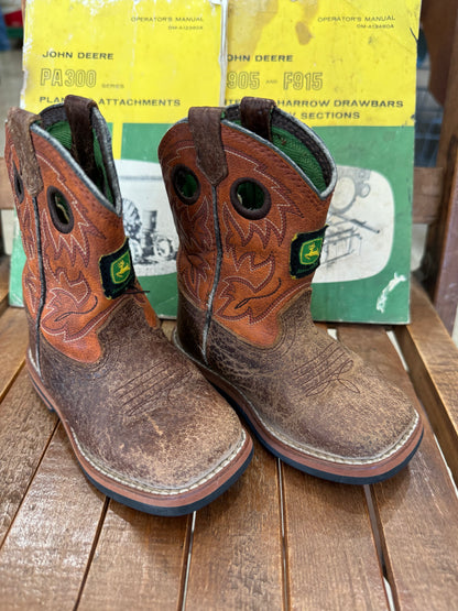 #011125 John Deere Infant Boots Size 5M