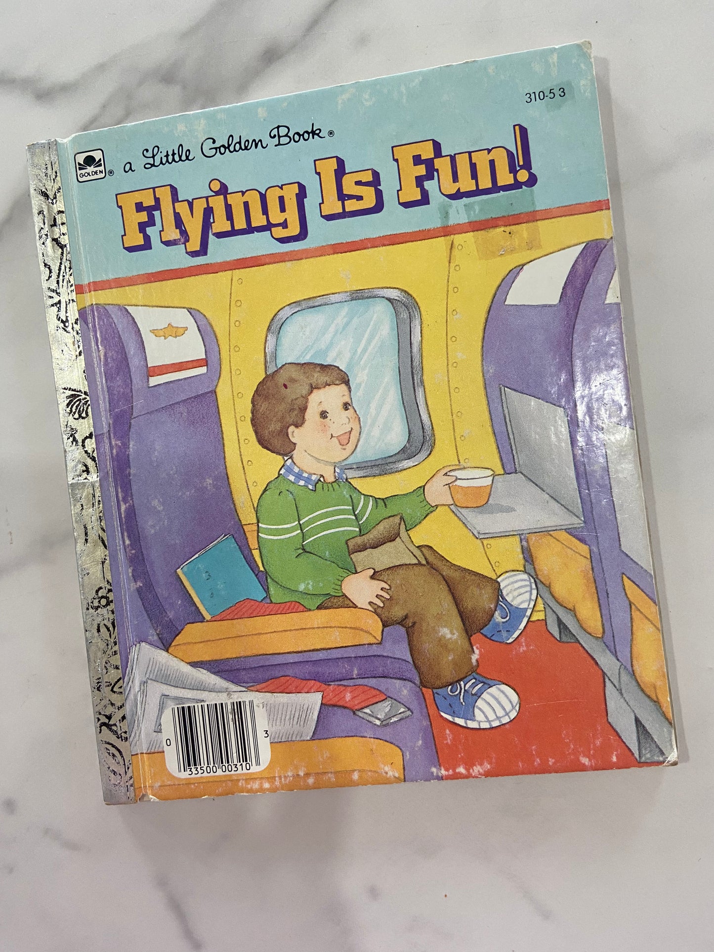 #809 LW Flying Is Fun Golden Book