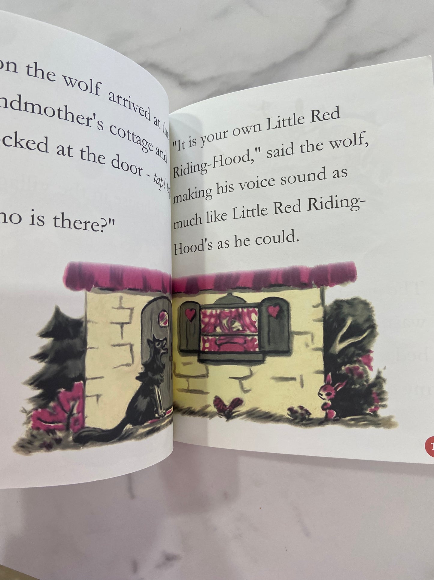 #823 LW Junior Elf Vintage Book Little Red Riding Hood