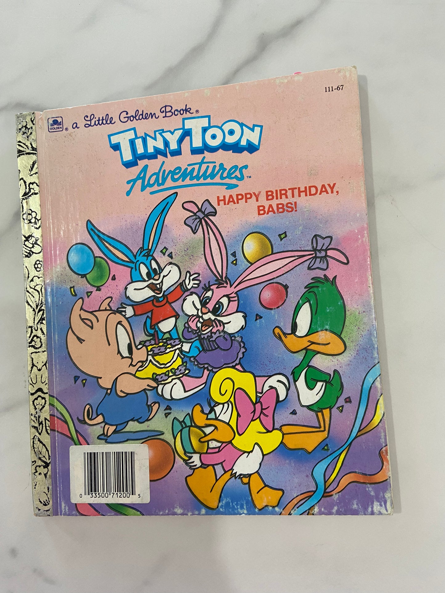 03 LW Golden Book Tiny Toon Birthday