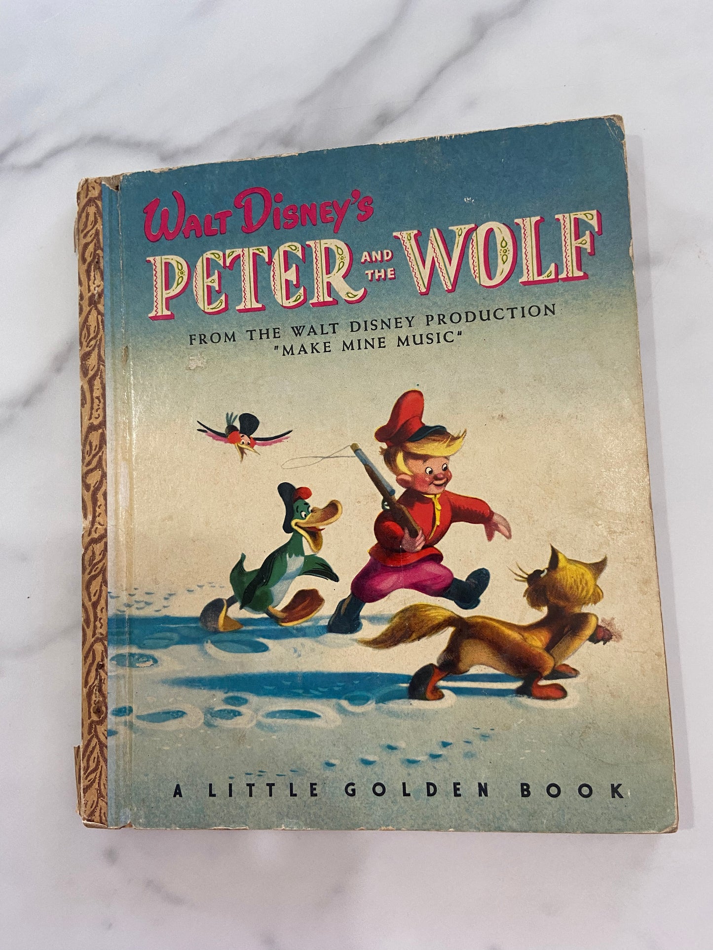 #1214 LW Peter and the Wolf 1952 Book