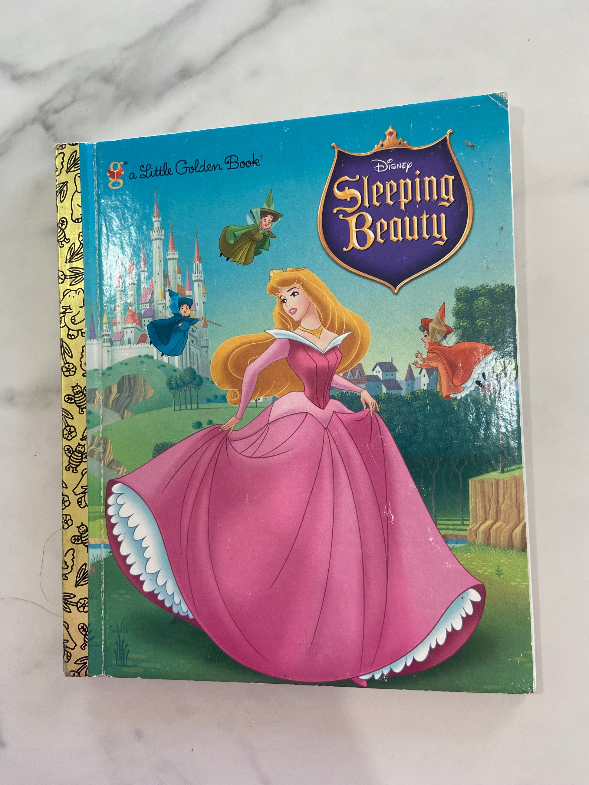 #810 LW Golden Book Sleeping Beauty