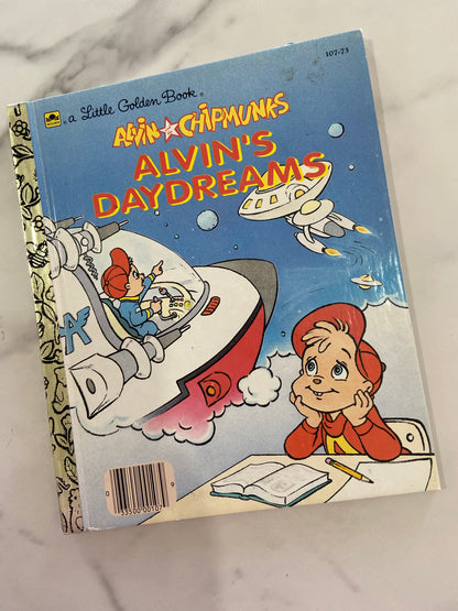 #1025 LW Alvin and the Chipmunks : Alvin’s Daydreams Golden Book