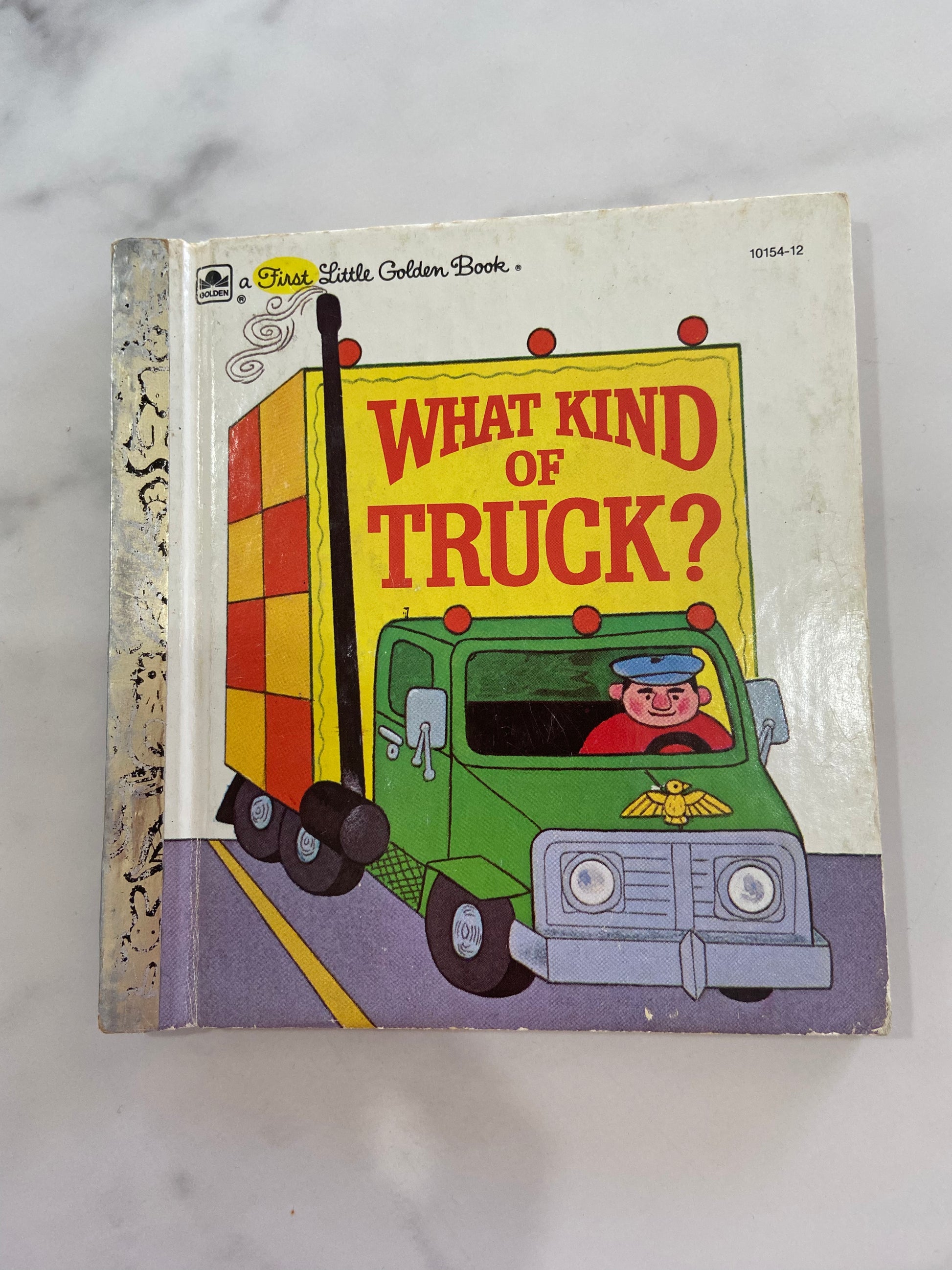 #803 LW Truck First Golden Book