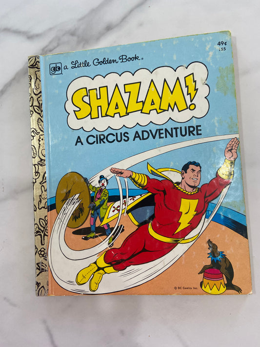 #1018 LW Shazam Circus Adventure Golden Book