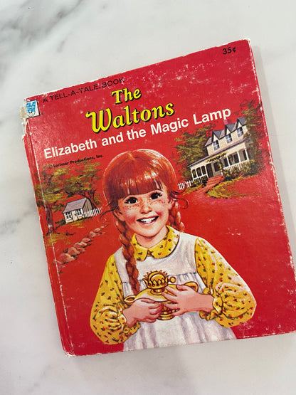 LW The Waltons Elizabeth Magic Lamp Vintage Book