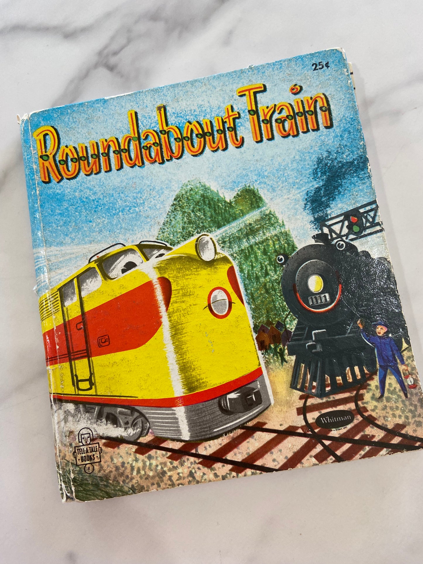 #901 LW Vintage Roundabout Train Book