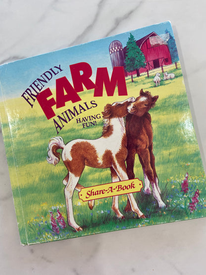 #1214 LW Farm Animals Book