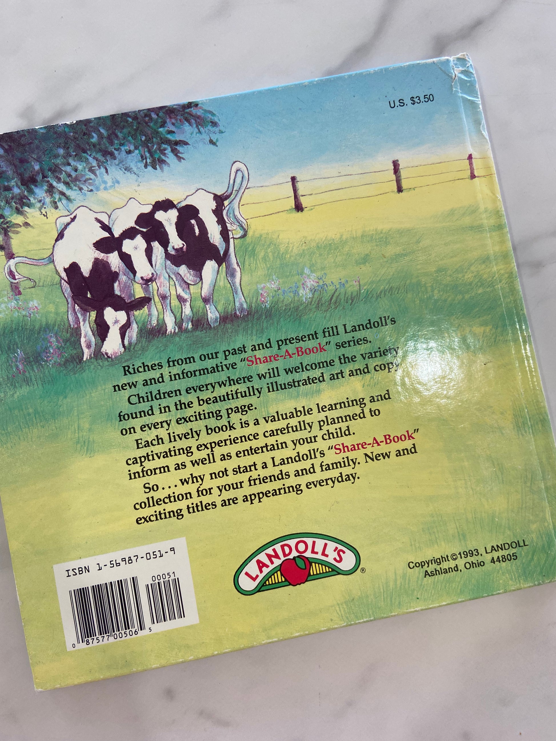 #1214 LW Farm Animals Book