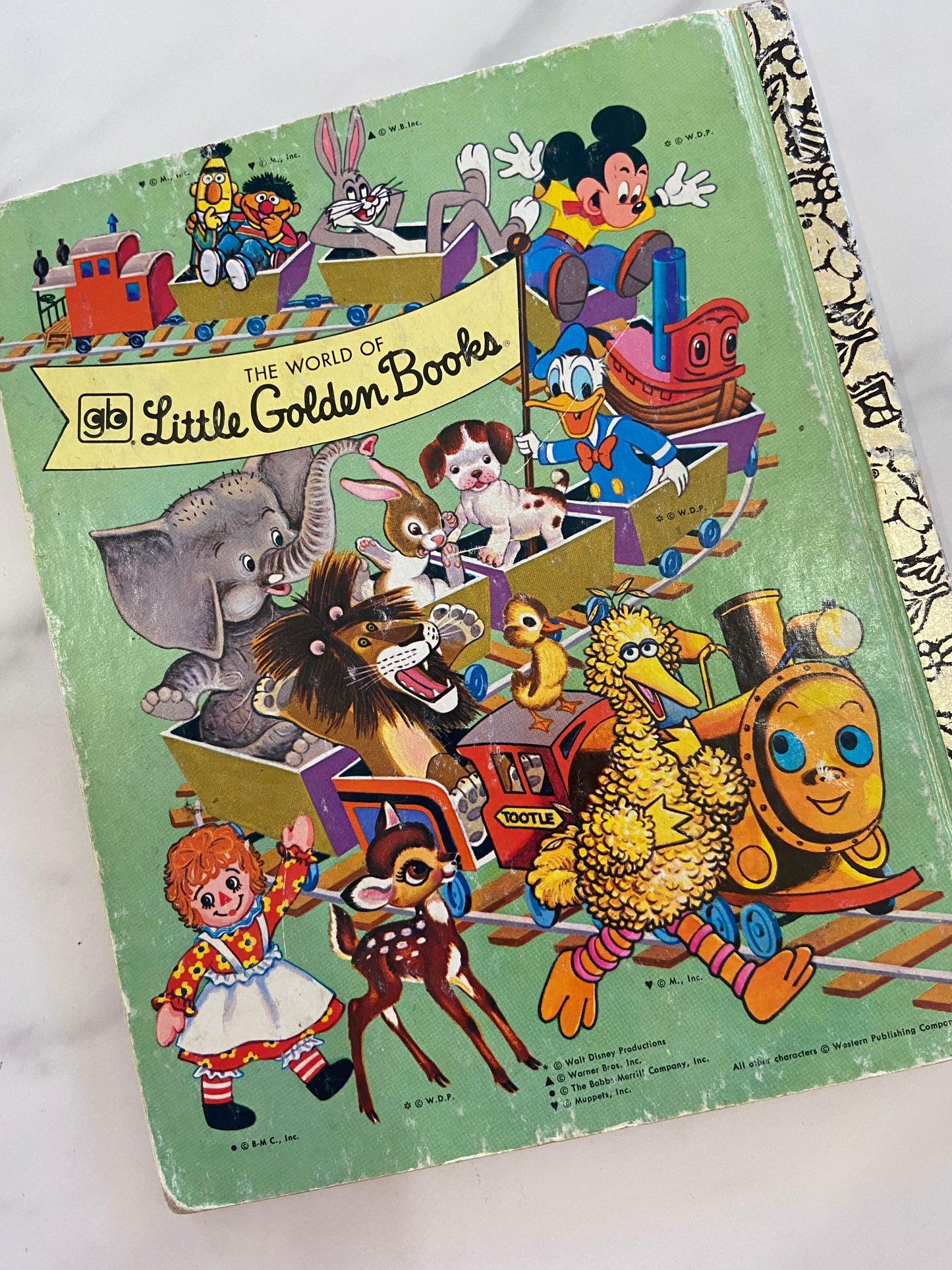 #501 LW Golden Book Woody Woodpecker Circus