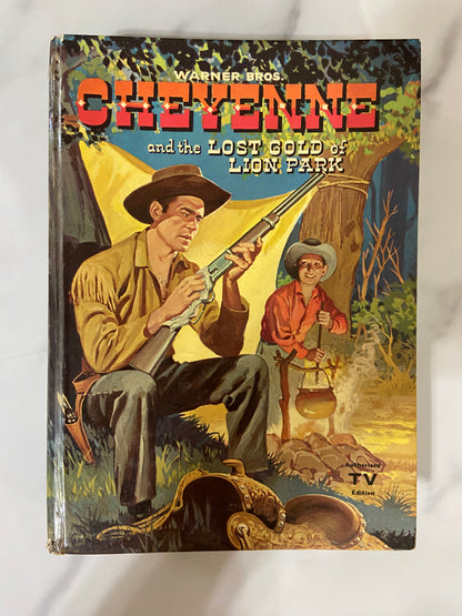 #032424 Cheyenne & The Lost Gold Western Book