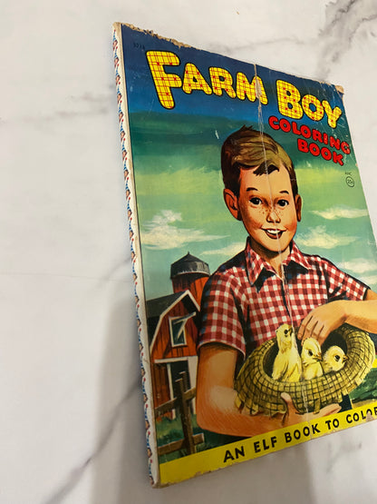 #032424 Farm Boy Coloring Book