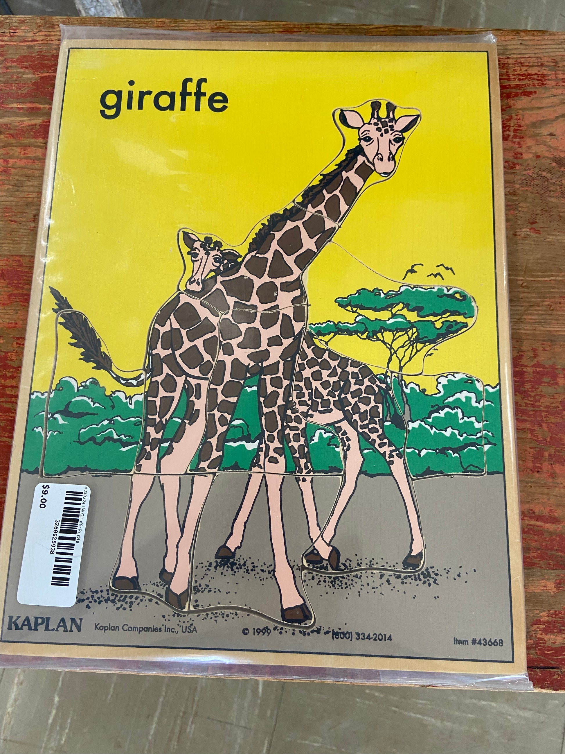 #030224 LW Giraffe Puzzle