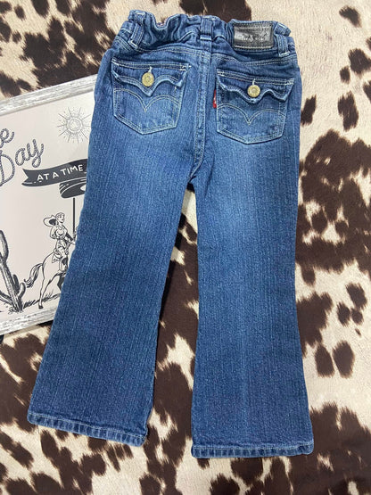#010225 Girls Levi's Jeans Size 3T