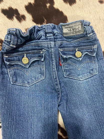 #010225 Girls Levi's Jeans Size 3T