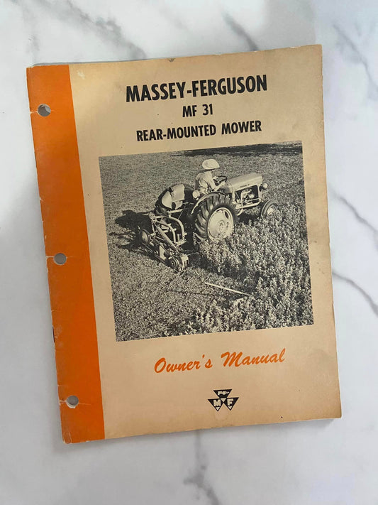 #1222 LW Massy Ferguson Mower Book