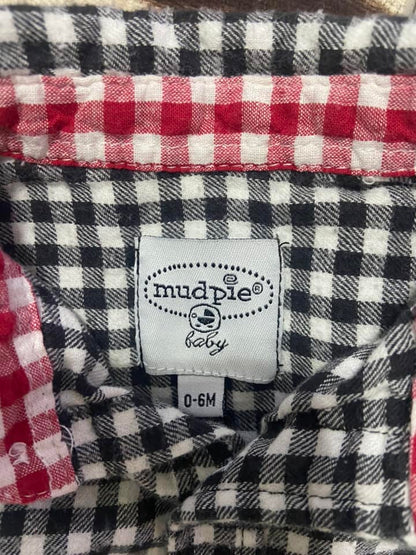 #010225 Mud Pie Shirt Size 0/6 M