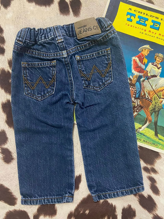 #010225 Wrangler Boys Jeans Size 12Mo.