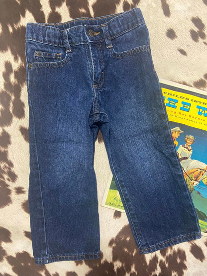 #010225 Wrangler Boys Toddler Jeans Size 4T