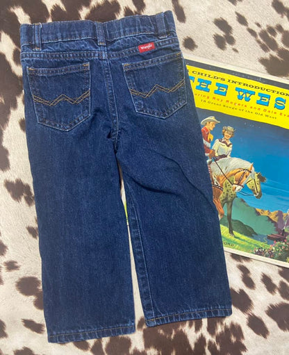#010225 Wrangler Boys Toddler Jeans Size 4T