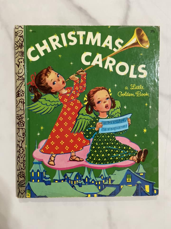 #032224 Little Golden Book Christmas Carols