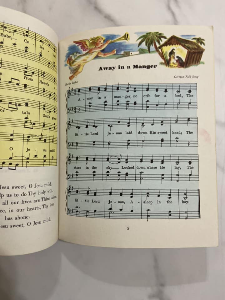 #032224 Little Golden Book Christmas Carols