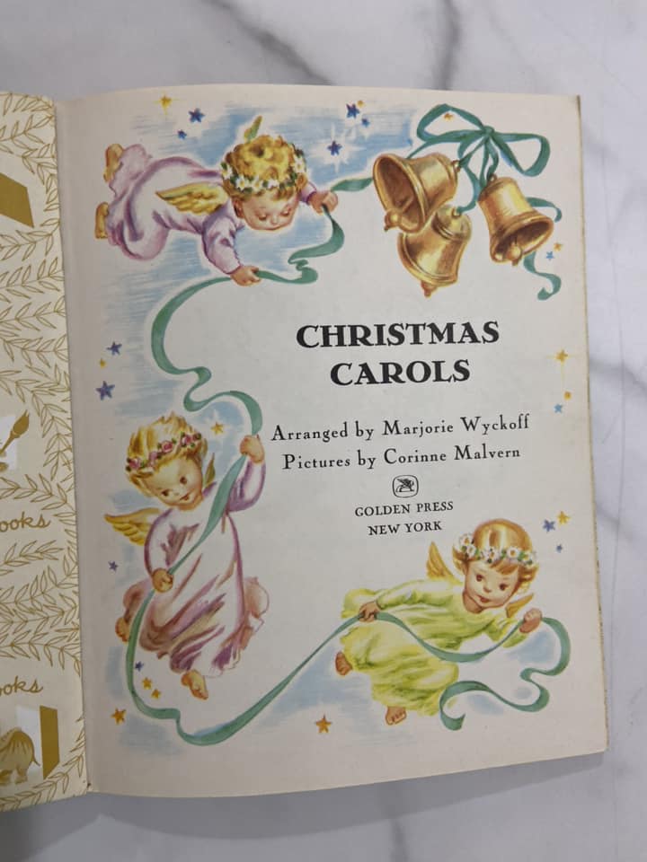 #032224 Little Golden Book Christmas Carols