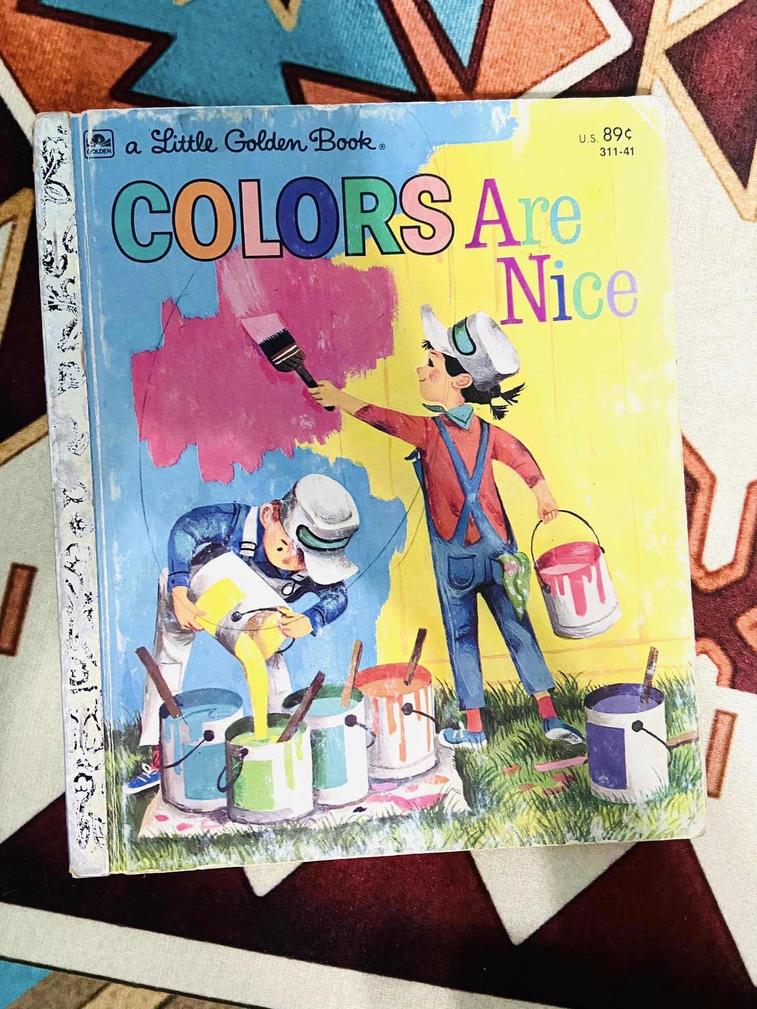 #022024 LW Colors Are Nice Little Golden Book