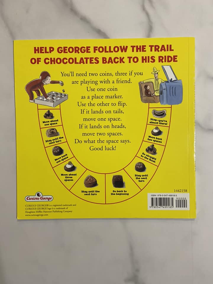 #032224 Curious George Goes To A Chocolate Factory Book