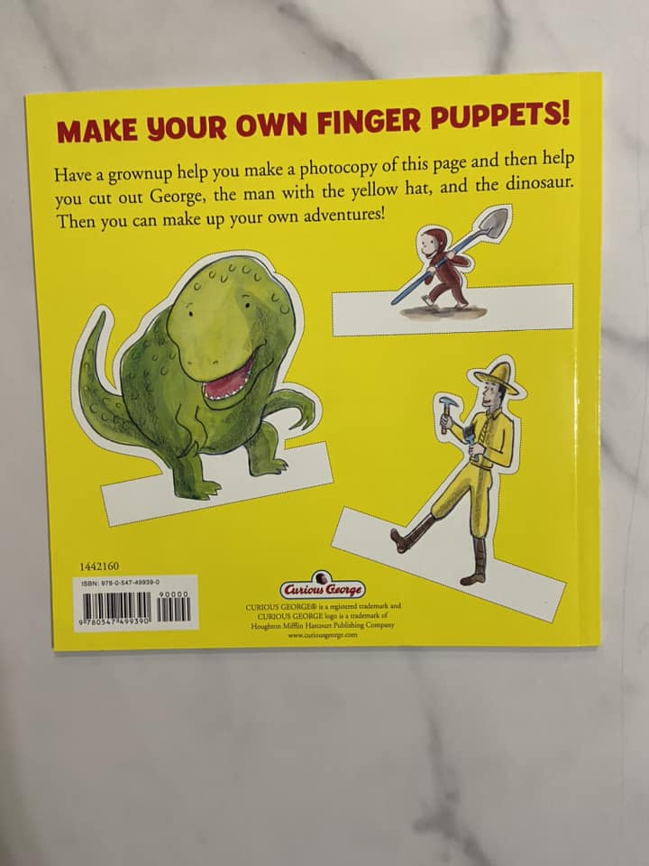 #032224 Curious George's Dinosaur Discovery Book