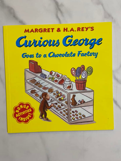 #032224 Curious George Goes To A Chocolate Factory Book