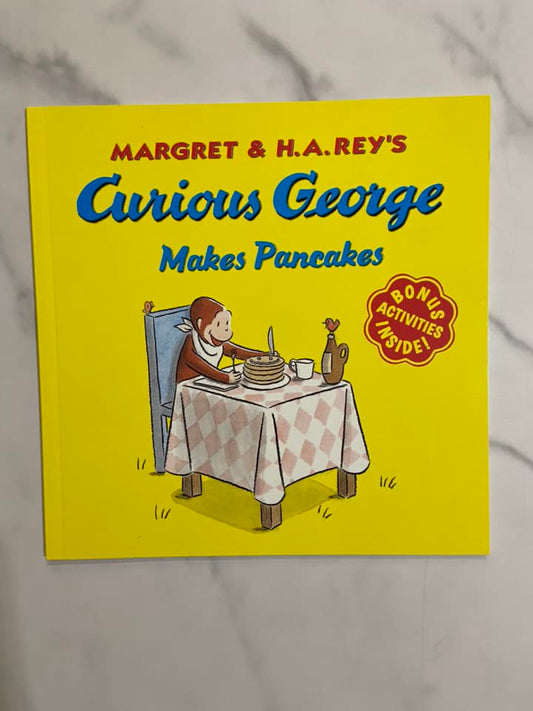 #032224 Curious George Makes Pancakes Book