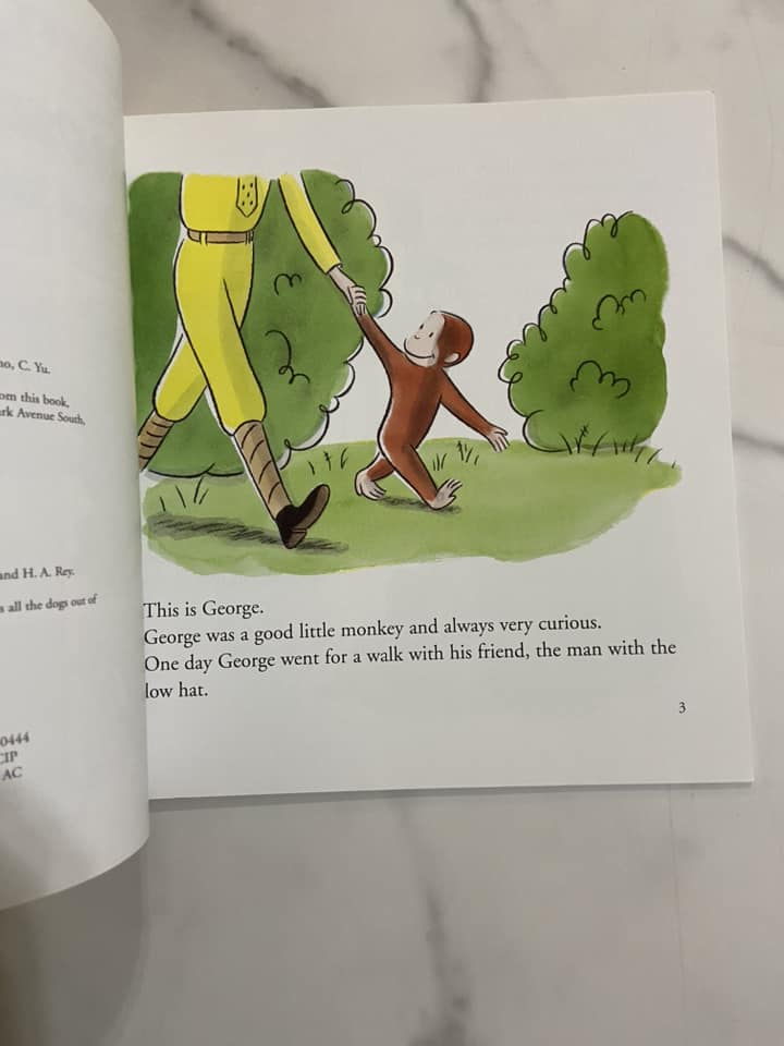 #032224 Curious George And The Puppies Book