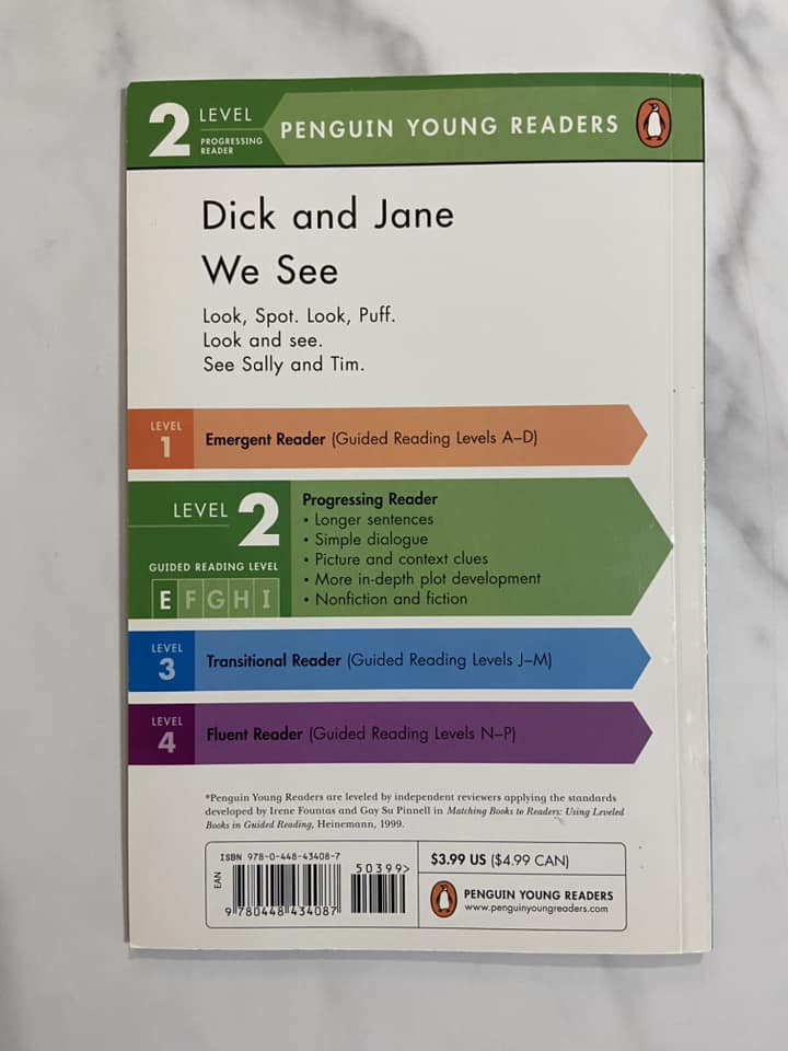 #032224 Dick And Jane We See Book