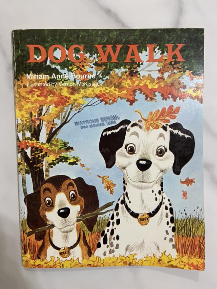 #032224 Vintage Dog Walk Book