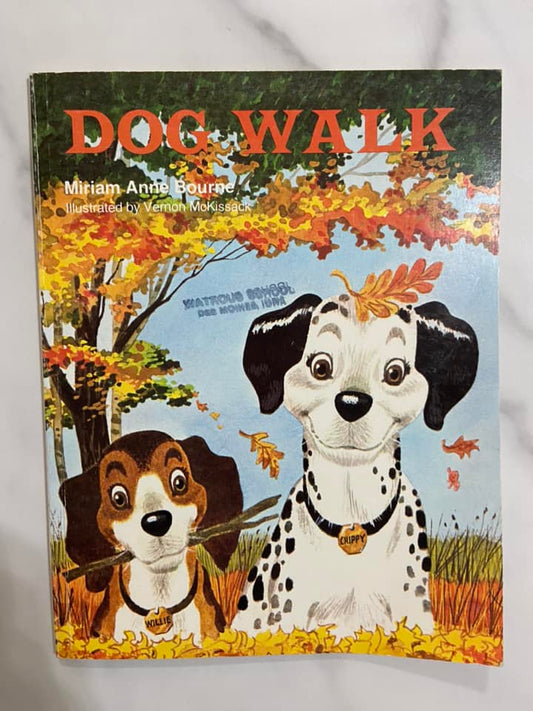 #032224 Vintage Dog Walk Book