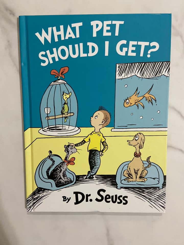 #032224 Dr. Seuss What Pet Should I Get Book