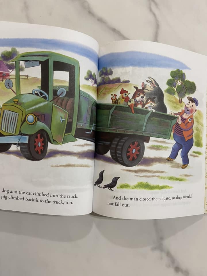 #032224 Little Golden Book, The Happy Man And His Dump Truck