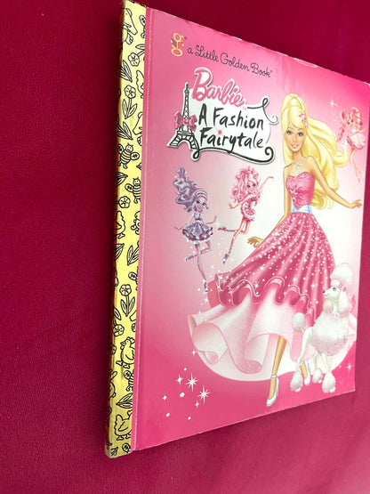 #030124 Barbie A Fashion Fairytale Golden Book