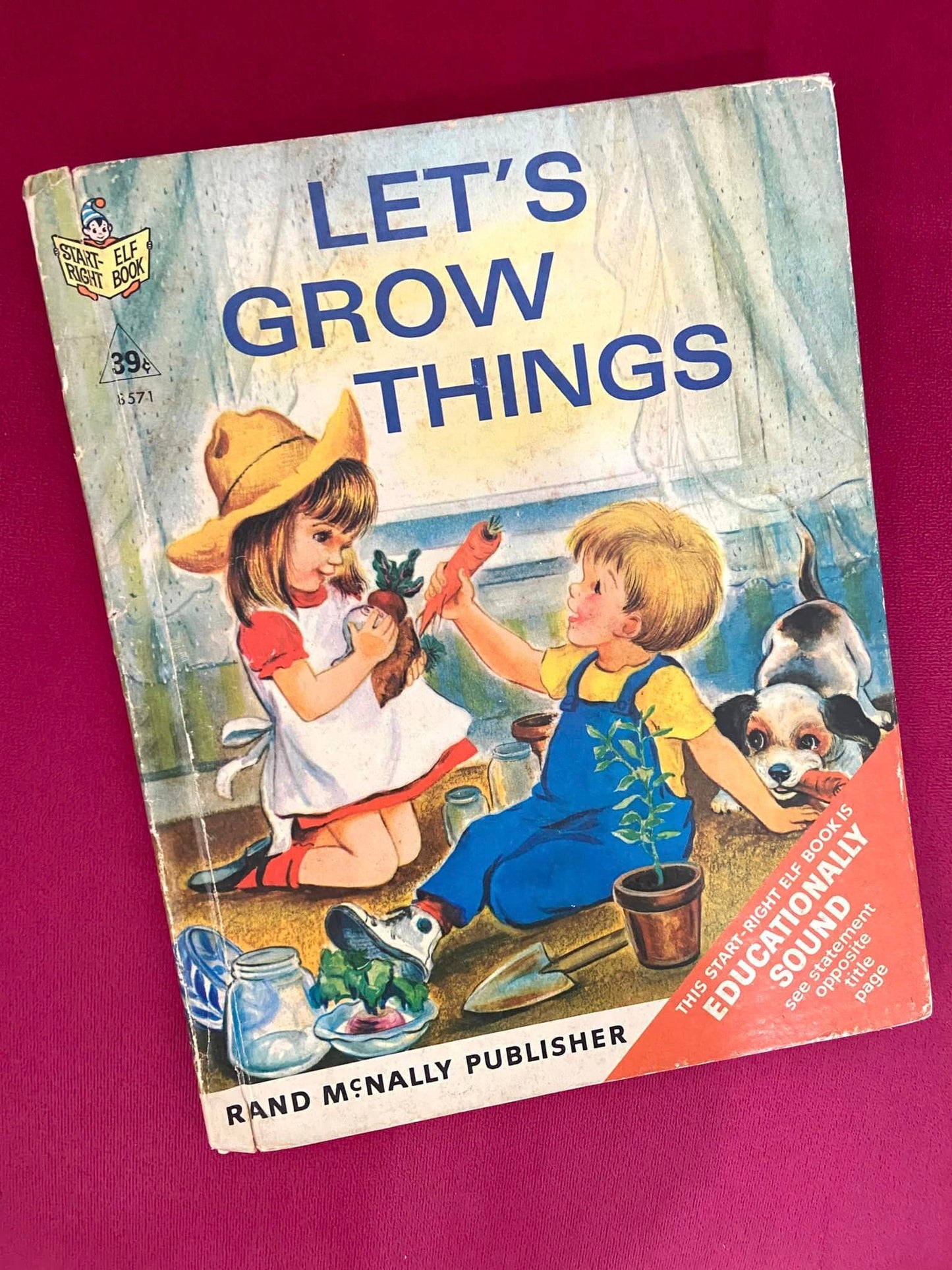 #030124 LW Let's Grow Things Vintage Book