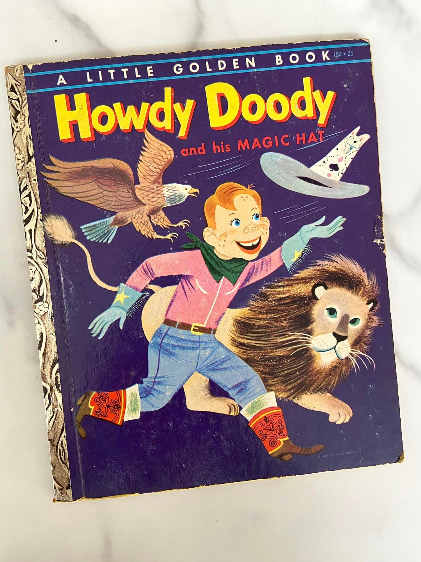 #030124 Howdy Doody Magic Hat Little Golden Book