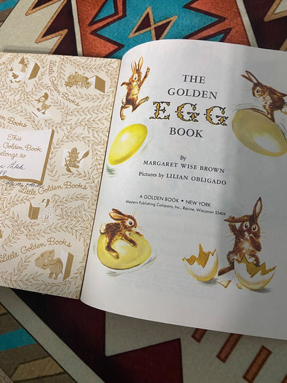 #1025 LW Golden Egg Book